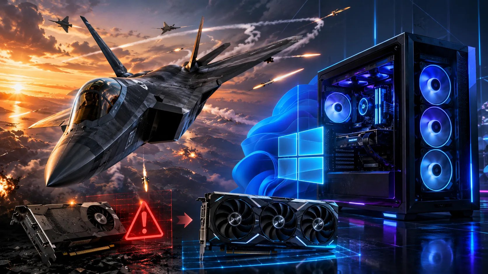 『エースコンバット8』推奨スペックとおすすめゲーミングPC｜レイトレ必須で起動できないGPU一覧とWindows 11必須の落とし穴【2026年10月2日発売】