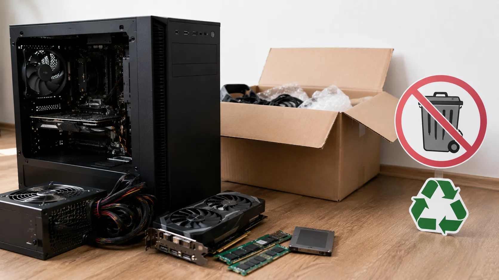ゲーミングPCの処分方法｜粗大ごみには出せません【2026年8月】
