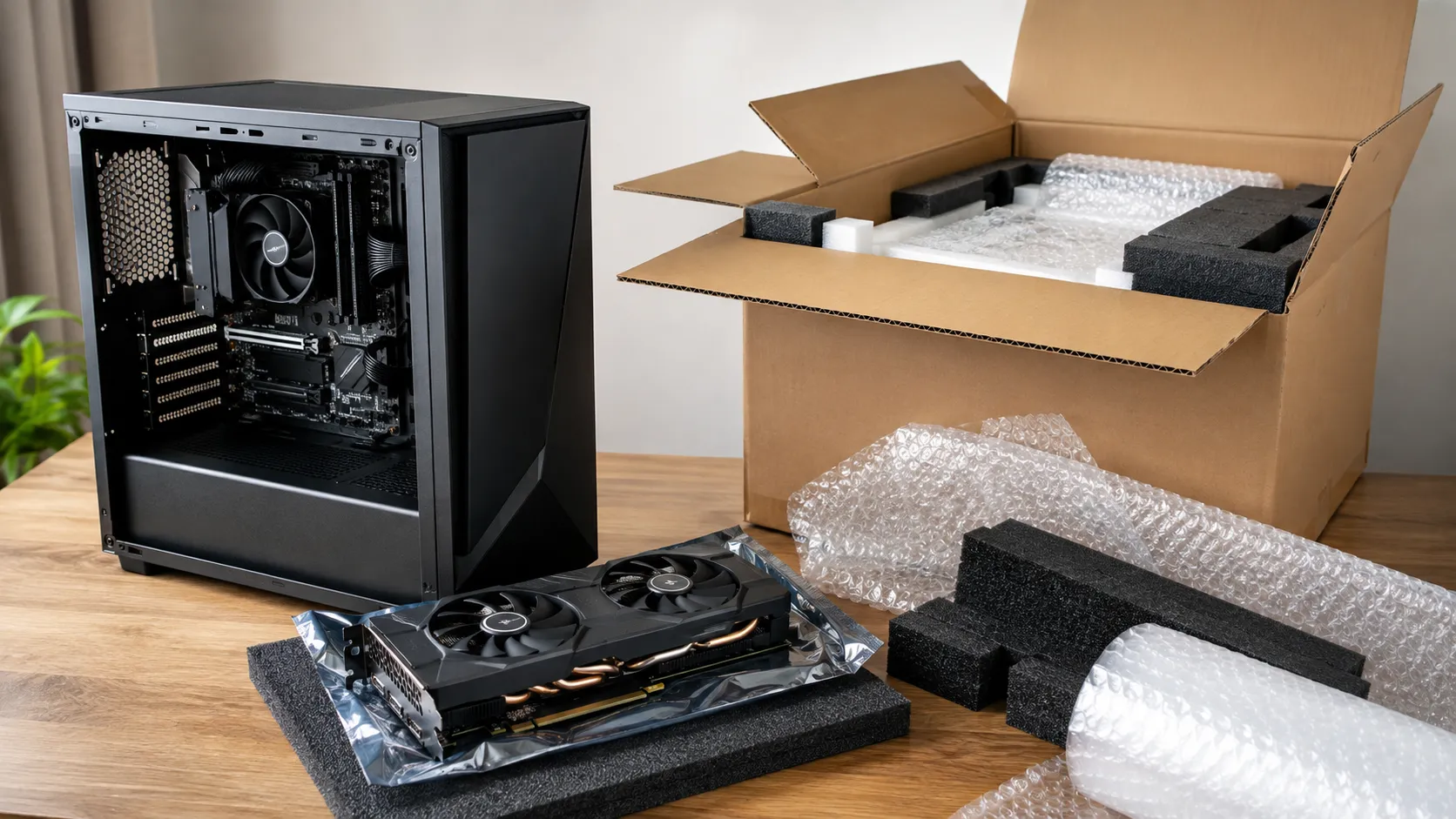 ゲーミングPCの引っ越し・輸送ガイド｜グラボは外す、保証は対象外です【2026年8月】