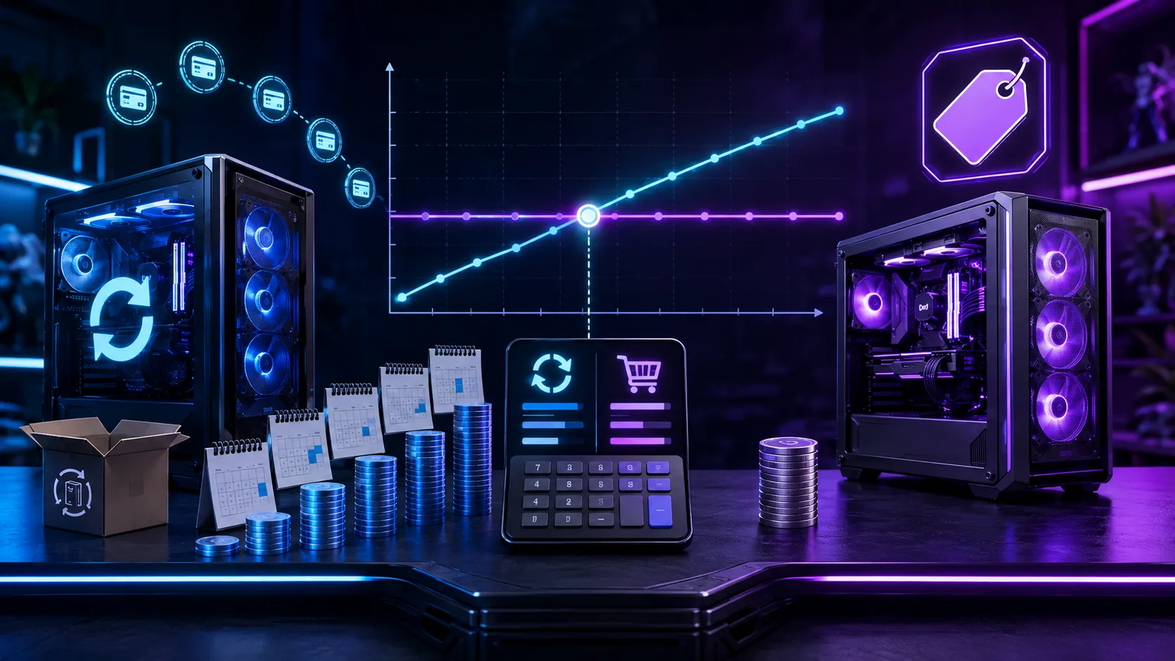 ゲーミングPCのレンタル・サブスクは損？何か月で購入価格を超えるか計算【2026年8月】