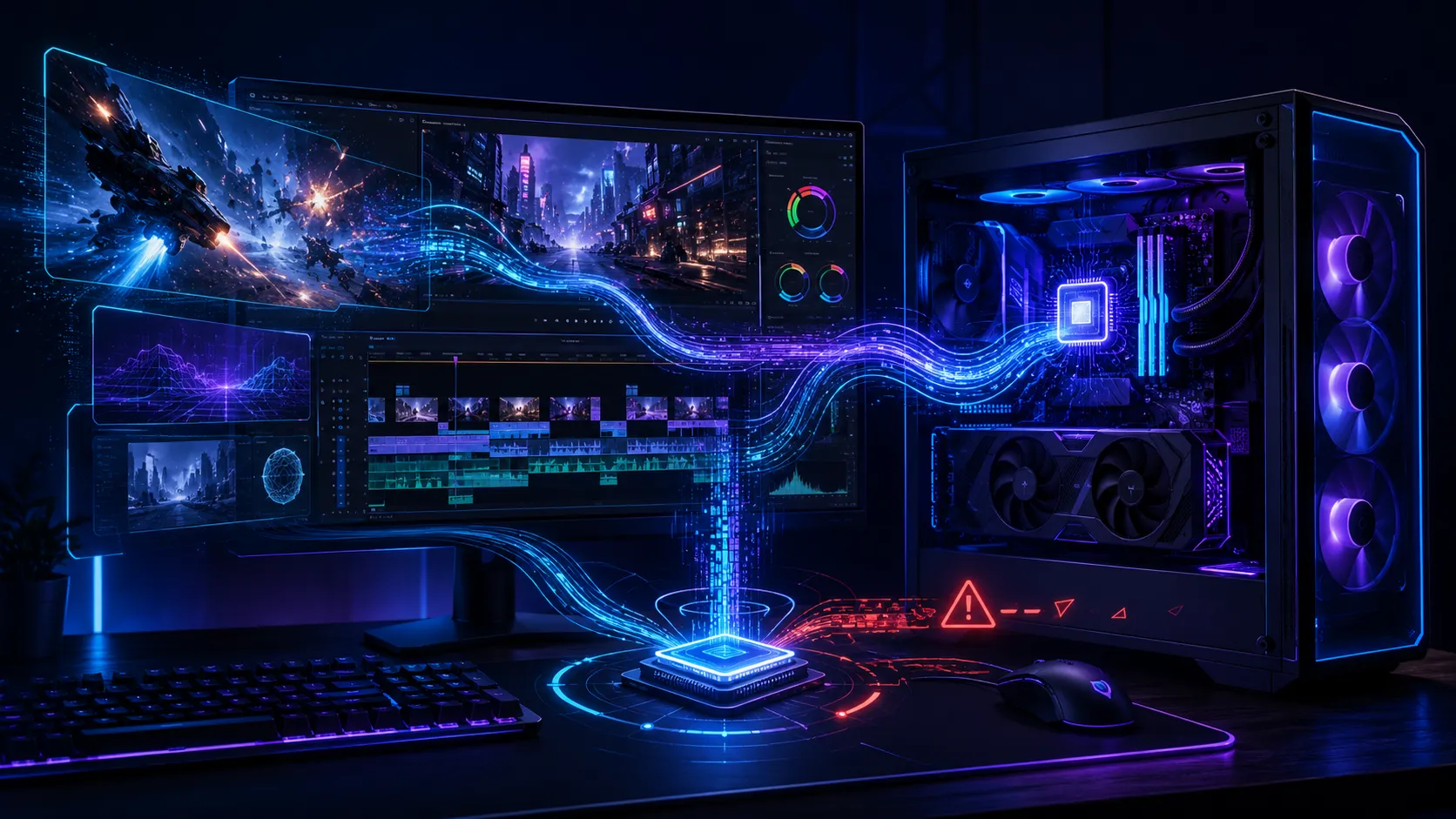 ゲーミングPCで動画編集は兼用できる？詰まるのはGPUではありません【2026年8月】
