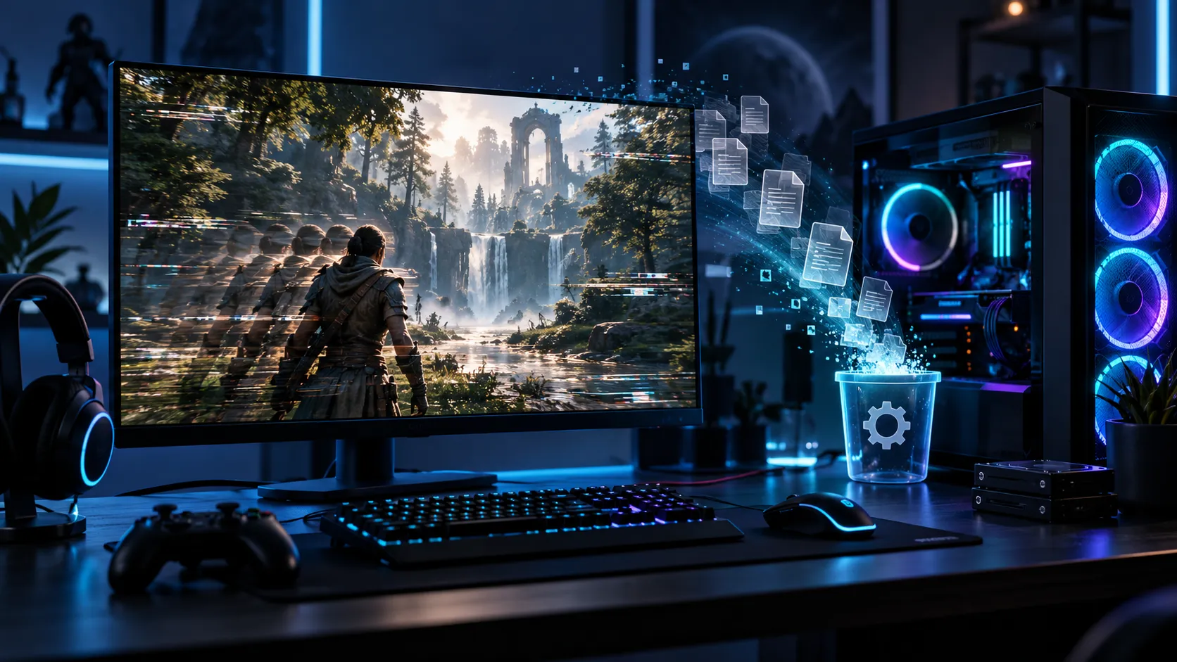 ゲームがカクつくのはシェーダーのせい?UE5スタッターとキャッシュの消し方【2026年9月】