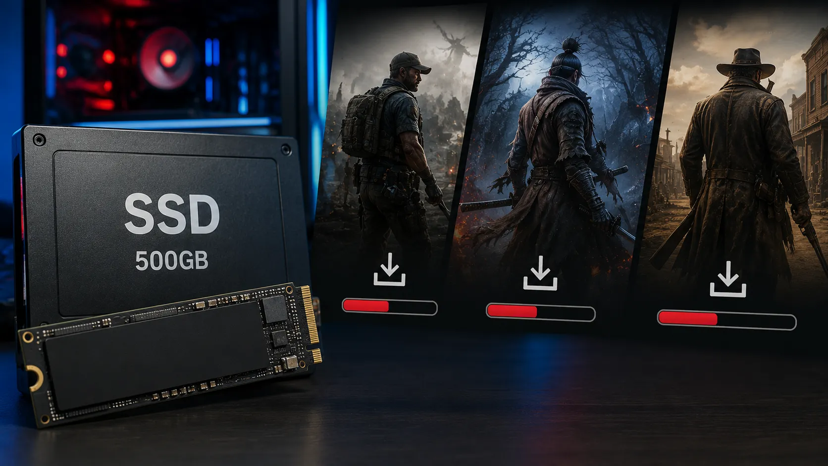 SSDが足りなくなったときの対処｜500GBには大作が3本しか入りません【2026年8月】