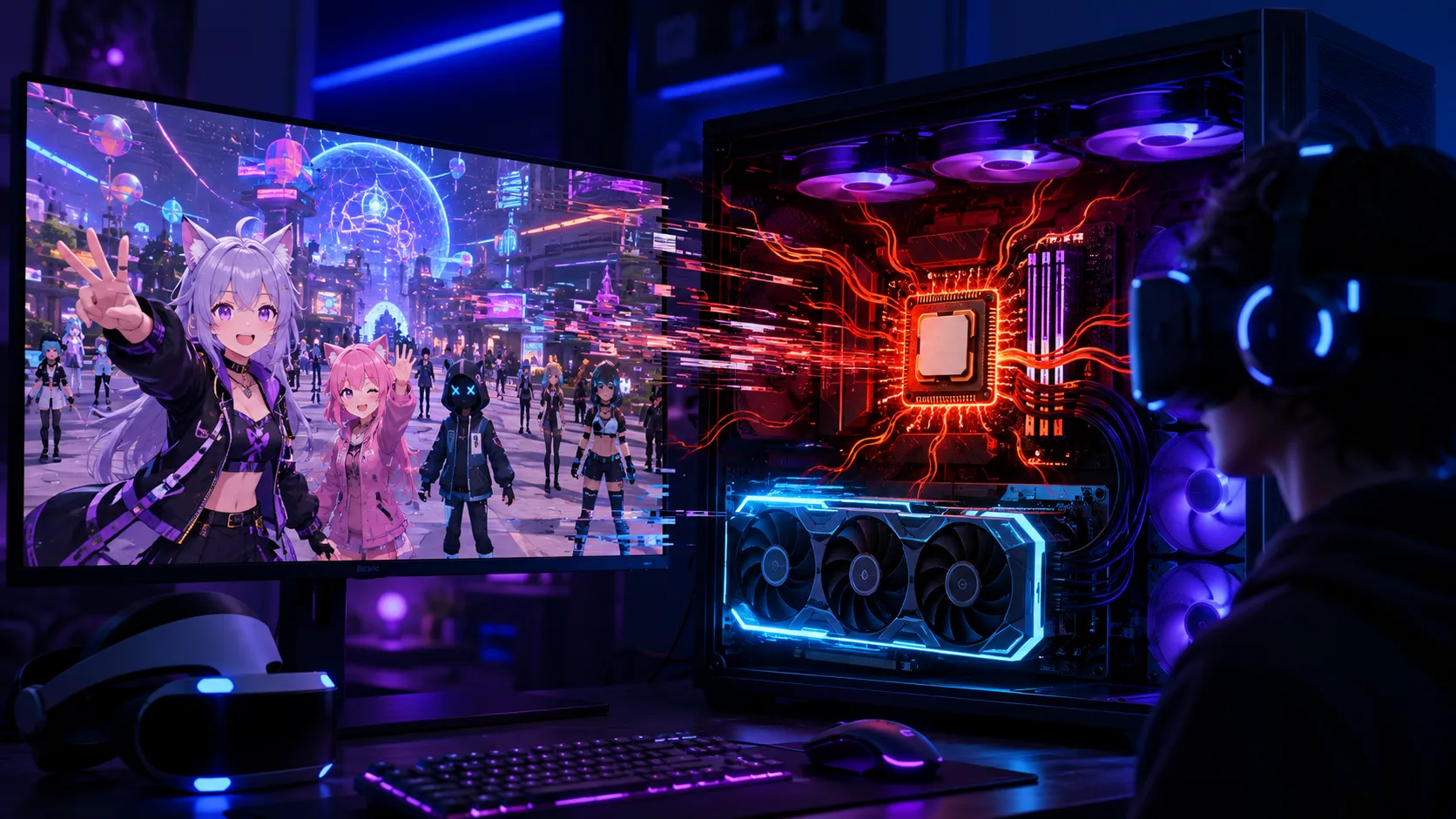 VRChat向けゲーミングPCの選び方｜GPUを上げても重いのはCPUが原因です【2026年8月】